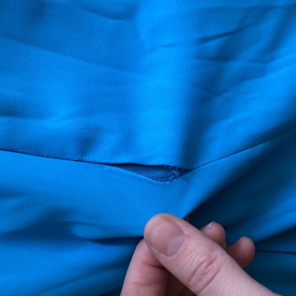 Asos Light Blue Cocktail Mini Dress - Picture 7 of 7